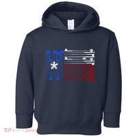 USA Texas Fishing Rods Flag Toddler Hoodie thumb 0