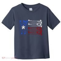 USA Texas Fishing Rods Flag Toddler T-Shirt thumb 0