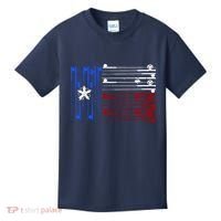 USA Texas Fishing Rods Flag Kids T-Shirt thumb 0