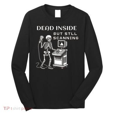 Ultrasound Tech Graduate Cardiac Sonographer Echo Vascular Long Sleeve Shirt