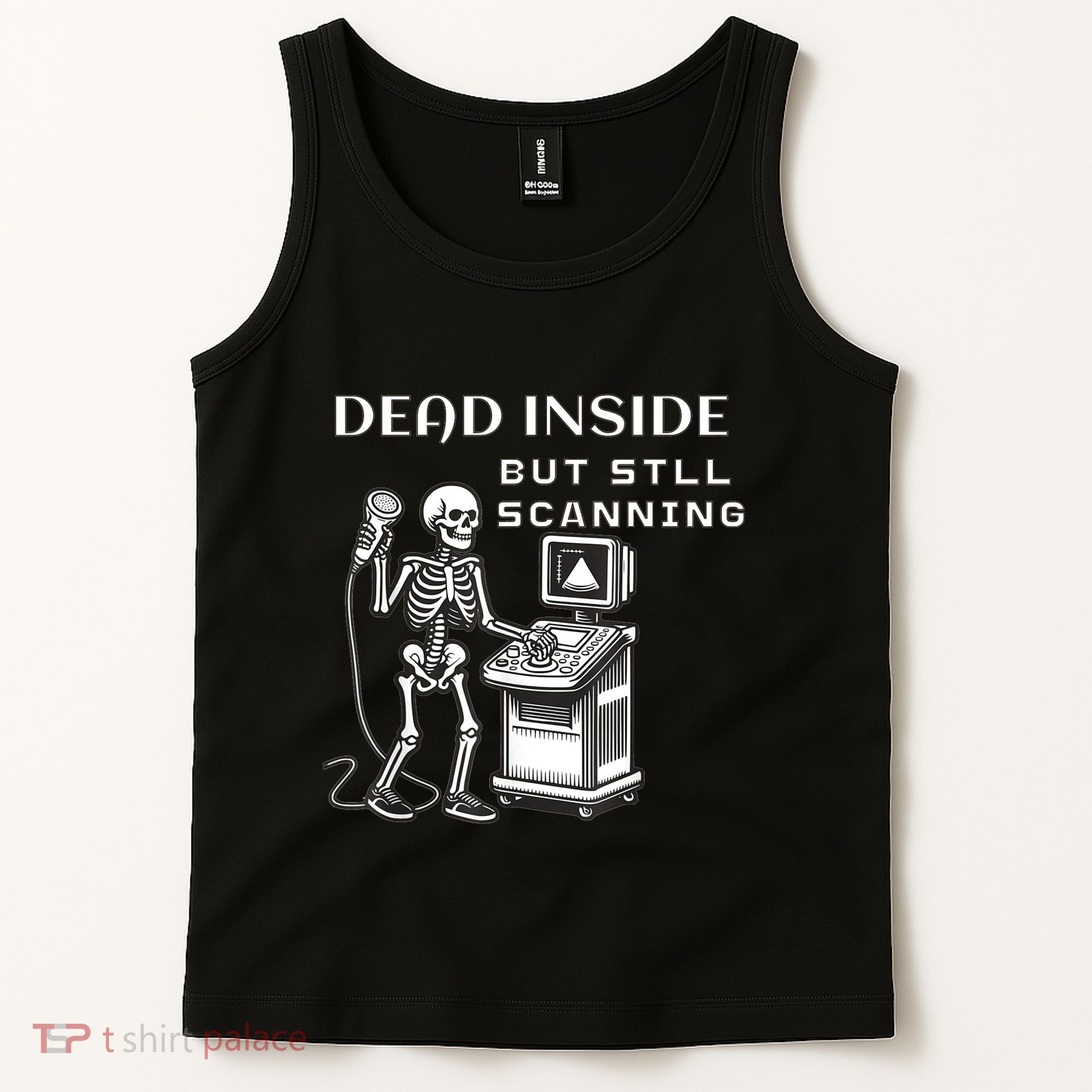 Ultrasound Tech Graduate Cardiac Sonographer Echo Vascular Tank Top
