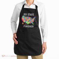 USA Travel Gift Visit 50 States Map Apron thumb 2