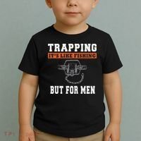 Unique Trapping Gift With A Funny Slogan For Trappers Toddler T-Shirt thumb 2