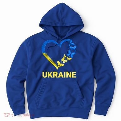 Ukraine Tee Heart Butterfly I Stand With Ukraine Flag Cool Gift Hoodie
