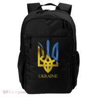 Ukraine Trident I Stand With Ukrainian Pride Support Backpack thumb 0