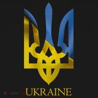 Ukraine Trident I Stand With Ukrainian Pride Support Ornament thumb 1