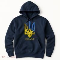 Ukraine Trident I Stand With Ukrainian Pride Support Hoodie thumb 0