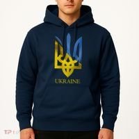 Ukraine Trident I Stand With Ukrainian Pride Support Hoodie thumb 2