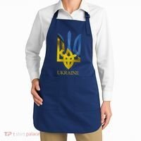 Ukraine Trident I Stand With Ukrainian Pride Support Apron thumb 2
