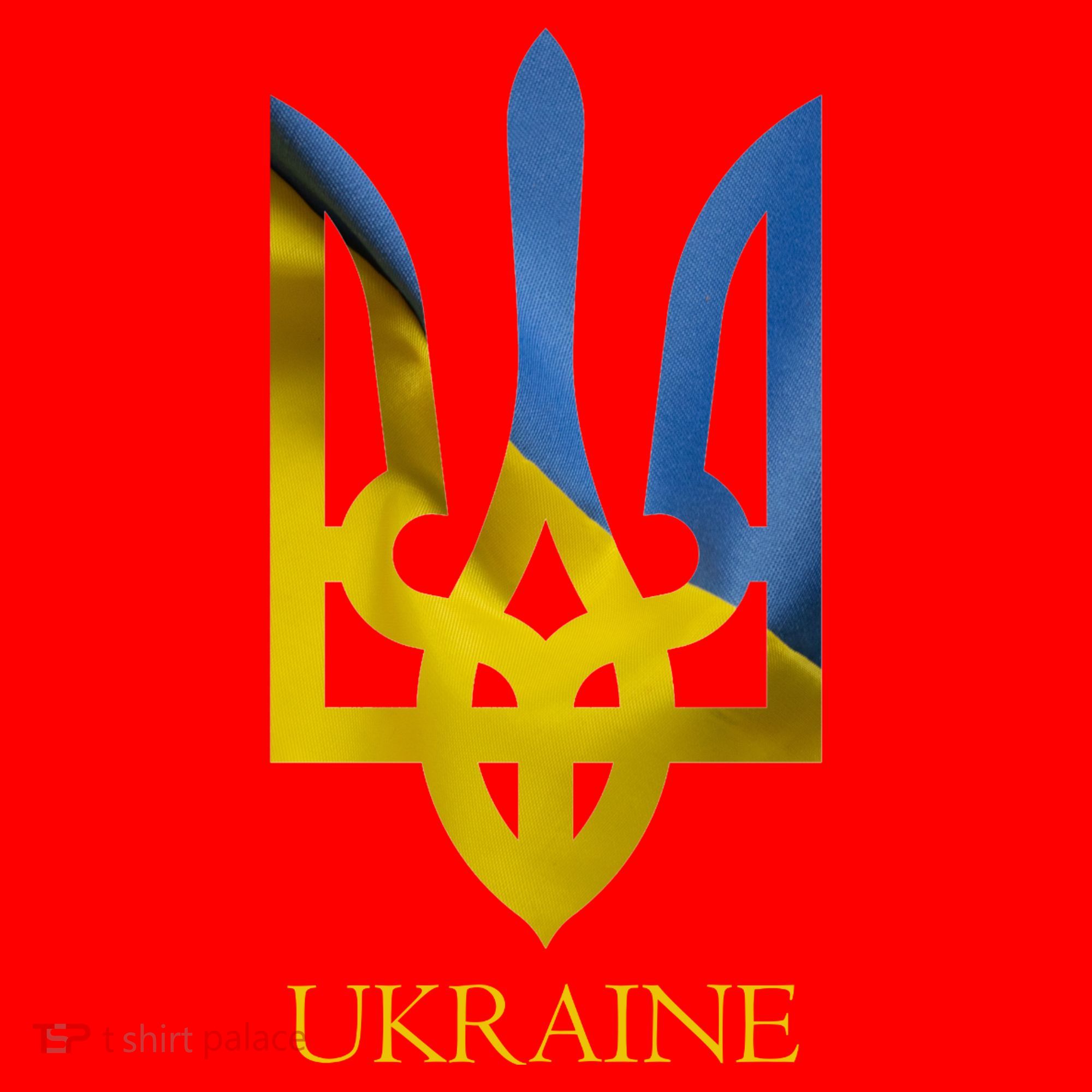 Ukraine Trident I Stand With Ukrainian Pride Support Santa Hat