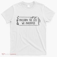 Unlearn The Lies We Inherited Native American Indigenous T-Shirt thumb 0