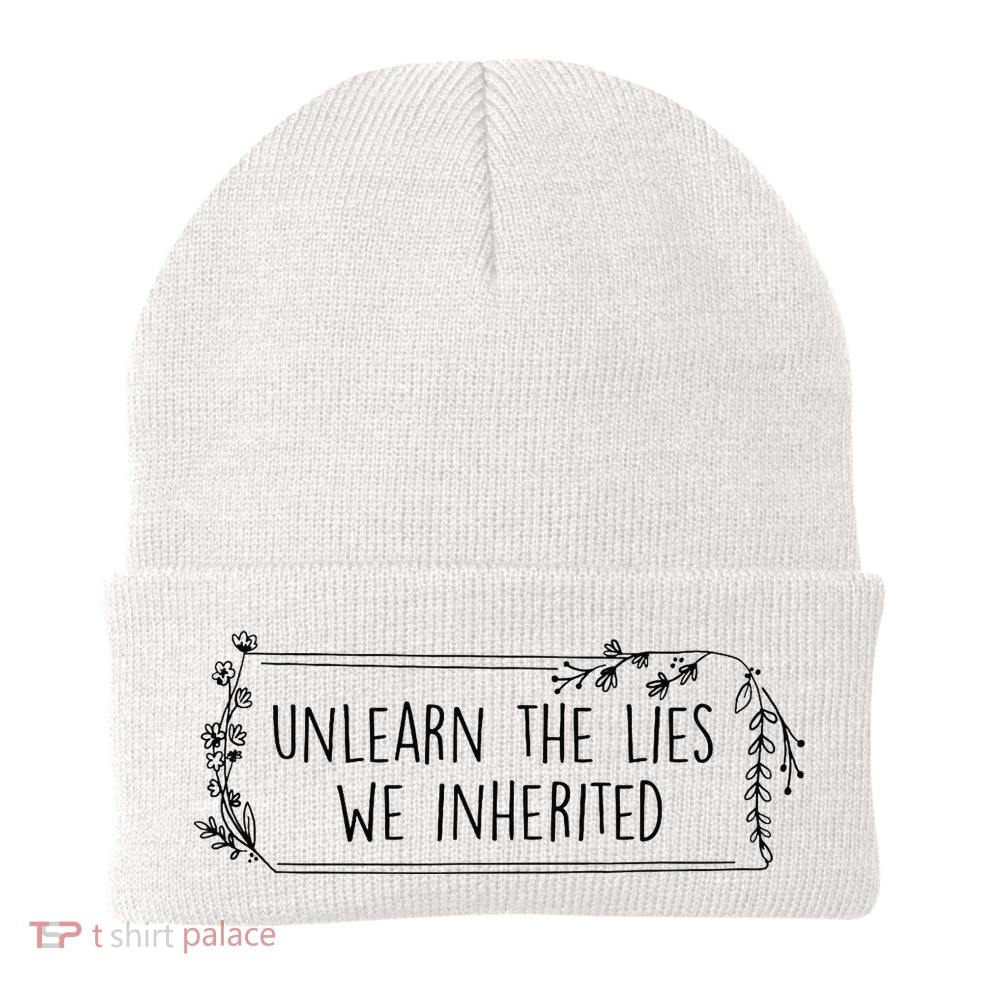 Unlearn The Lies We Inherited Native American Indigenous Beanie