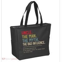 Uncle The Man The Myth The Bad Influence He Knows Everything Tote Bag thumb 2