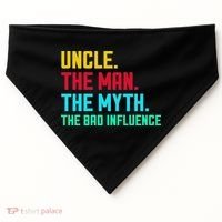 Uncle The Man The Myth The Bad Influence USA-Made Doggie Bandana thumb 0