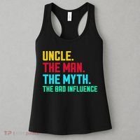 Uncle The Man The Myth The Bad Influence Women's Tank Top thumb 3
