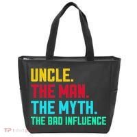 Uncle The Man The Myth The Bad Influence Tote Bag thumb 0