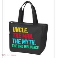 Uncle The Man The Myth The Bad Influence Tote Bag thumb 3