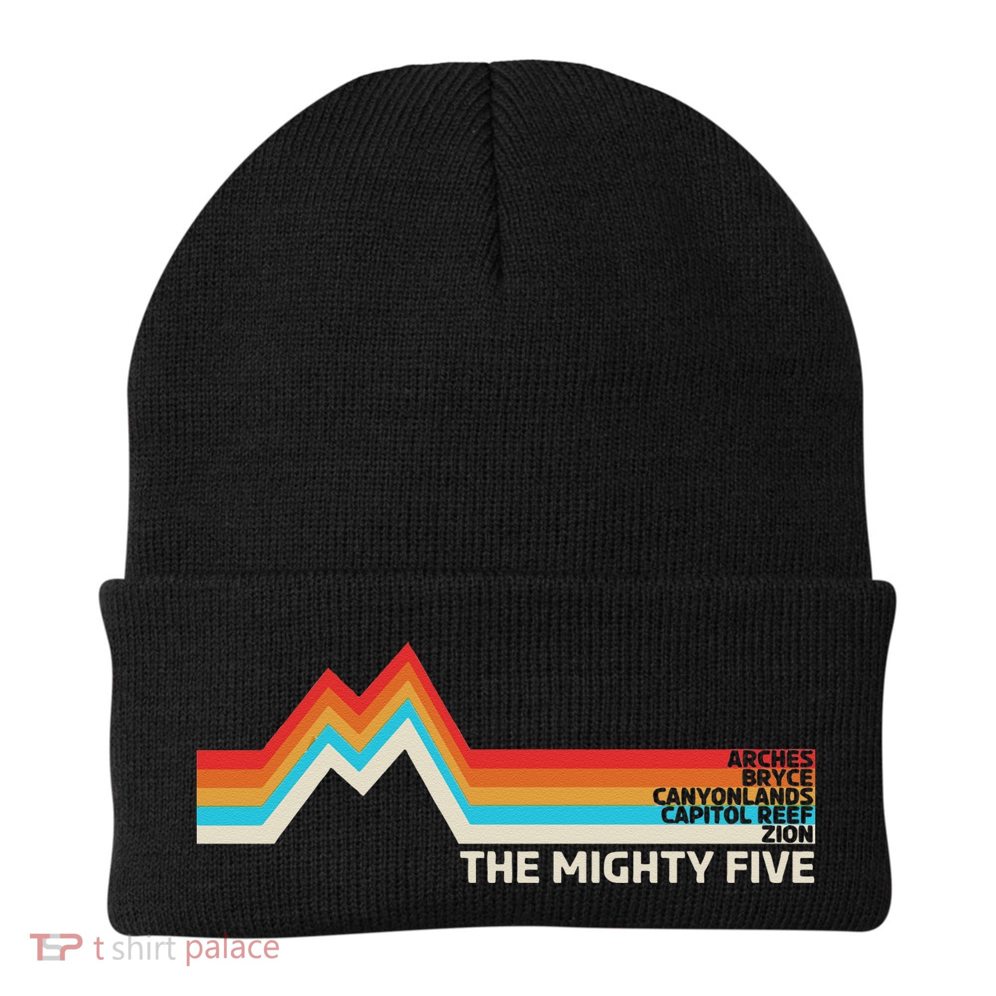 Utahs The Mighty Five National Parks Swea Beanie