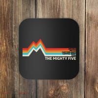 Utahs The Mighty Five National Parks Swea Coaster thumb 0