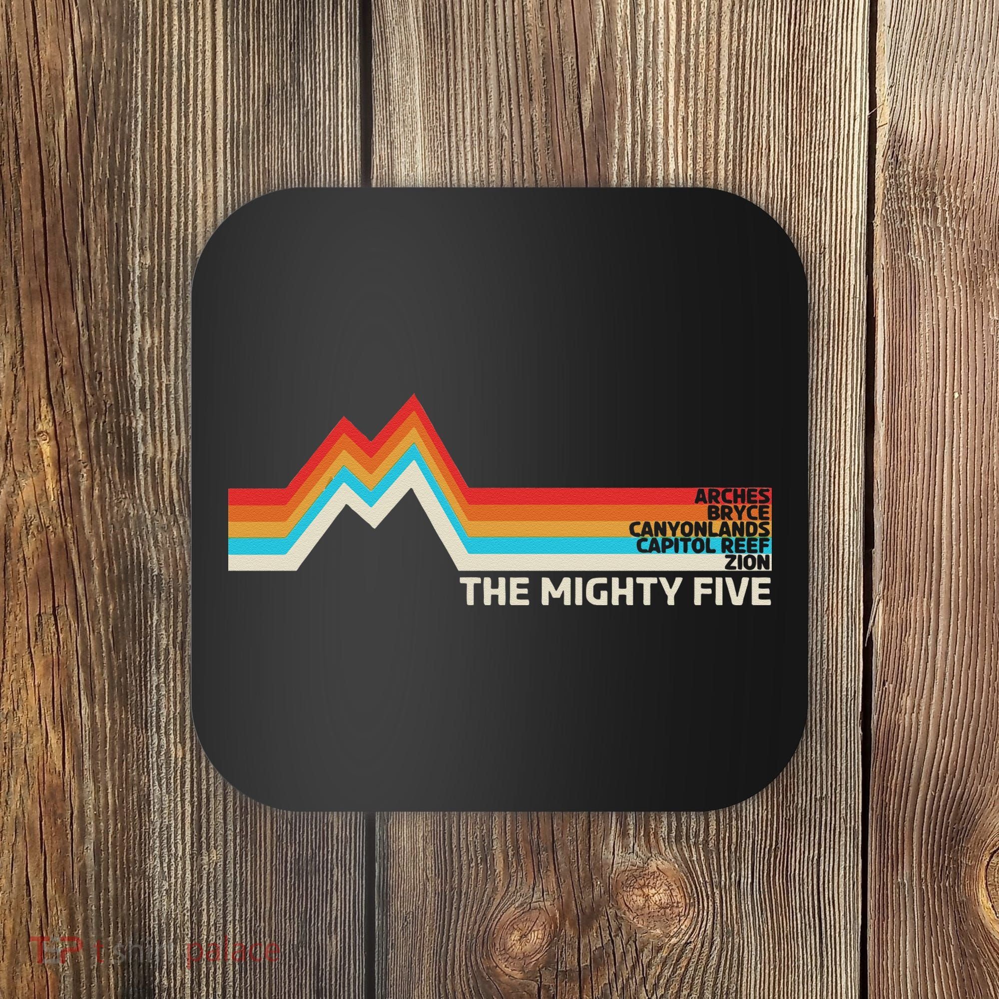 Utahs The Mighty Five National Parks Swea Coaster