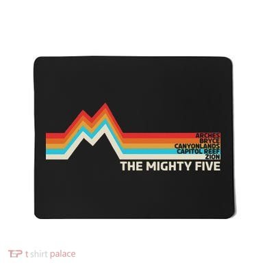 Utahs The Mighty Five National Parks Swea Mousepad