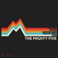 Utahs The Mighty Five National Parks Swea Golf Towel thumb 3
