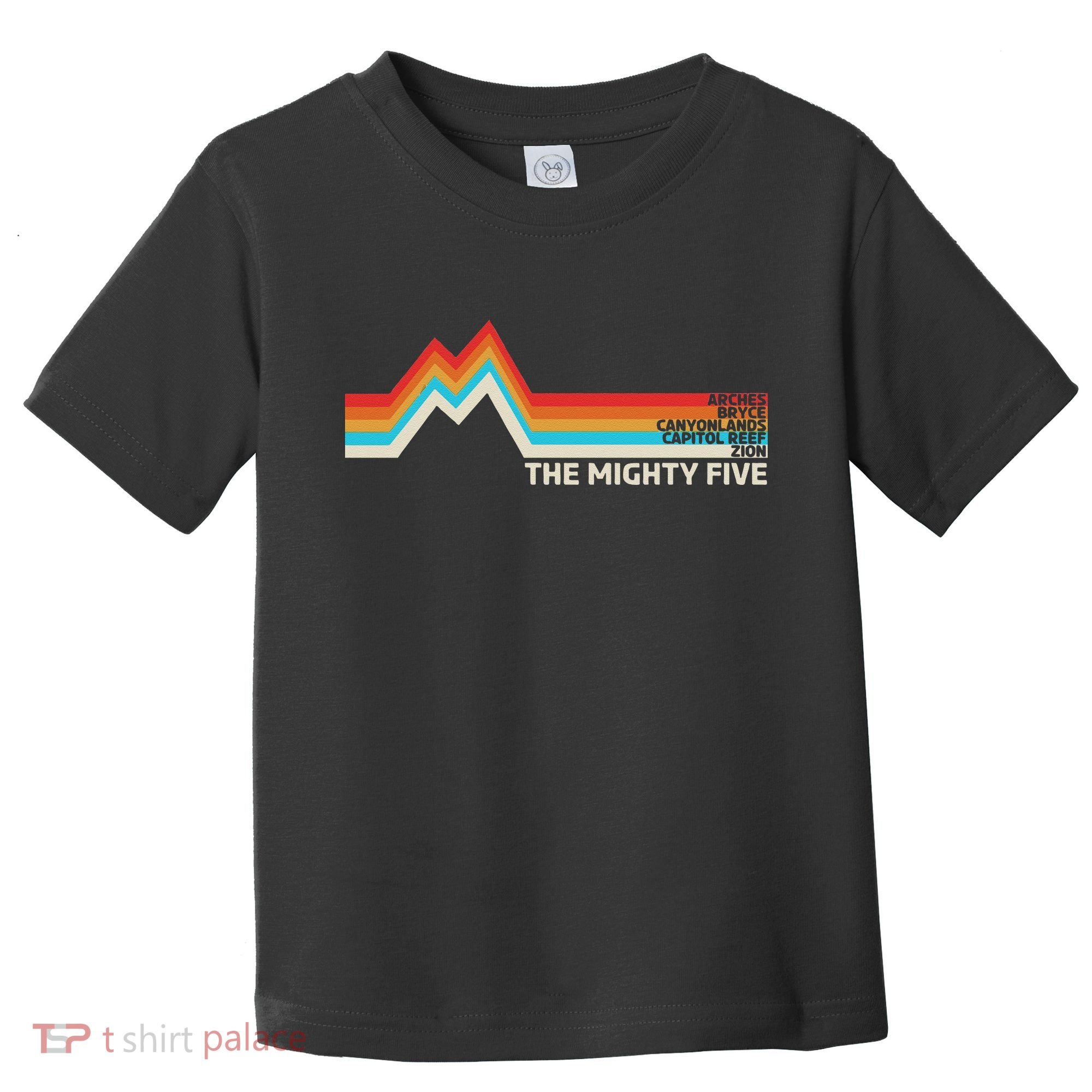 Utahs The Mighty Five National Parks Swea Toddler T-Shirt