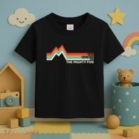 Utahs The Mighty Five National Parks Swea Toddler T-Shirt thumb 3