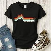 Utahs The Mighty Five National Parks Swea Women's T-Shirt thumb 3