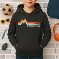 Utahs The Mighty Five National Parks Swea Kids Hoodie thumb 2