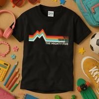 Utahs The Mighty Five National Parks Swea Kids T-Shirt thumb 3