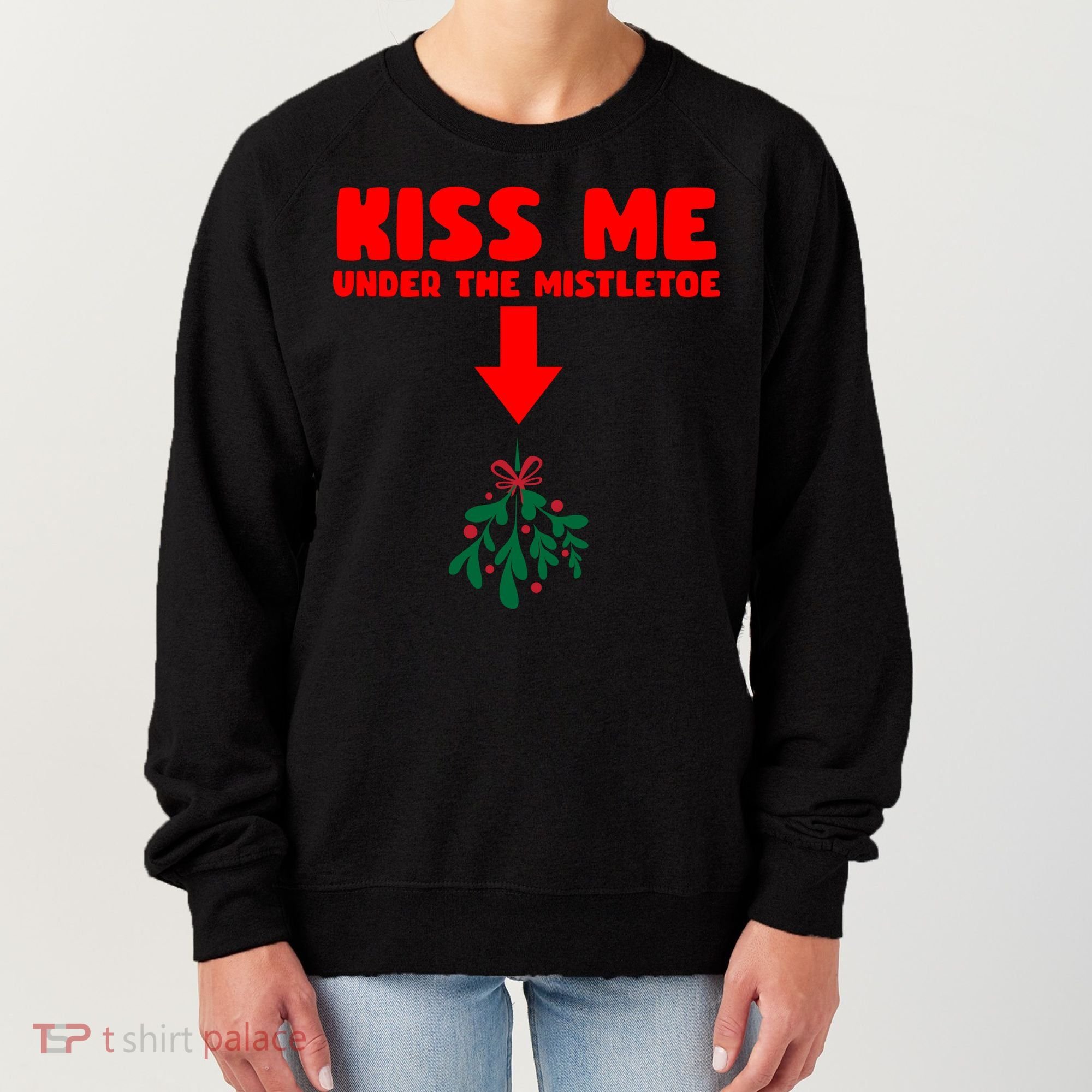 Under The Mistletoe Christmas Women's Sweatshirt