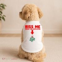Under The Mistletoe Christmas Doggie Tank thumb 2