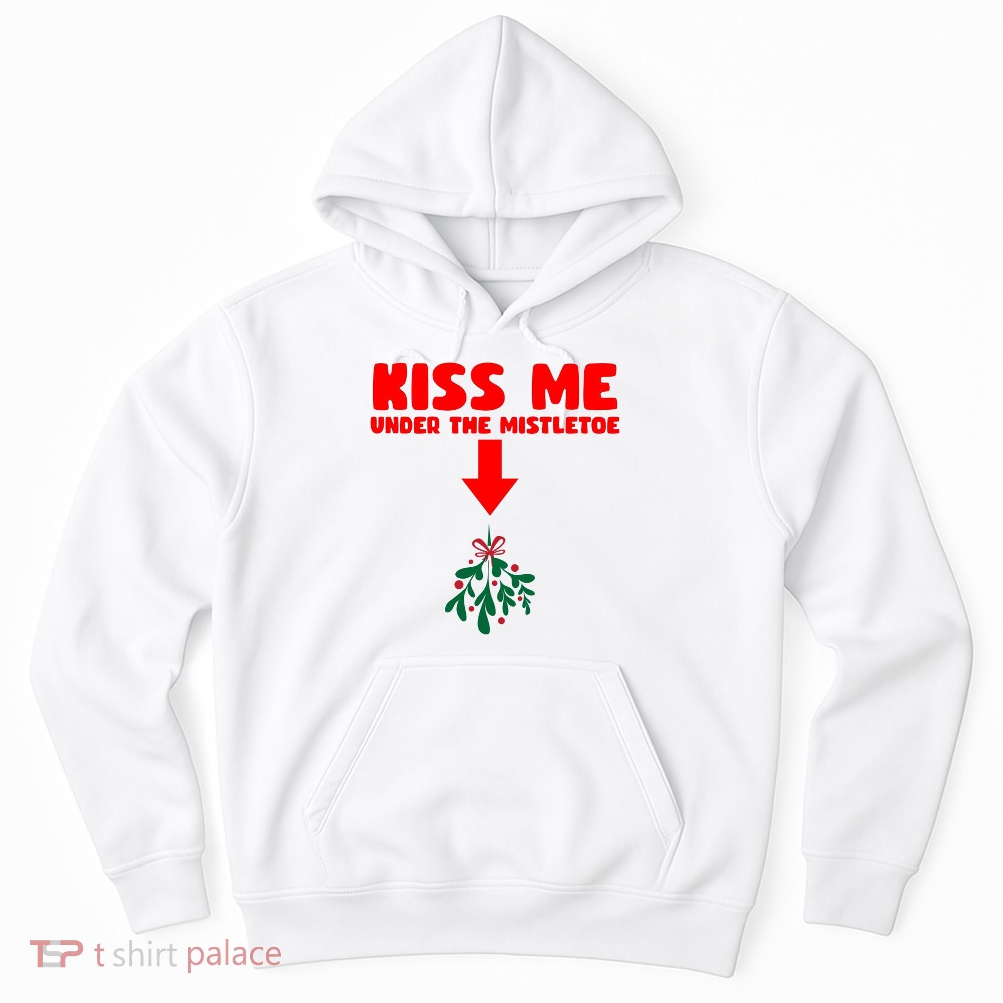 Under The Mistletoe Christmas Hoodie