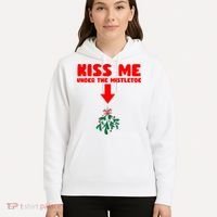 Under The Mistletoe Christmas Hoodie thumb 5