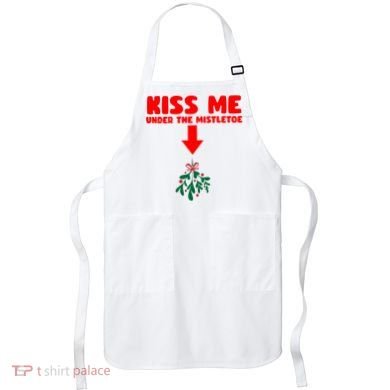 Under The Mistletoe Christmas Apron