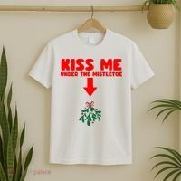 Under The Mistletoe Christmas T-Shirt thumb 2