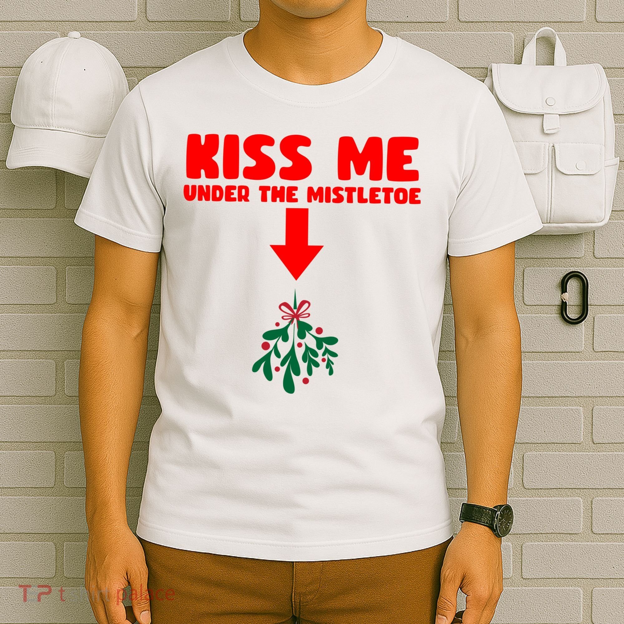 Under The Mistletoe Christmas T-Shirt