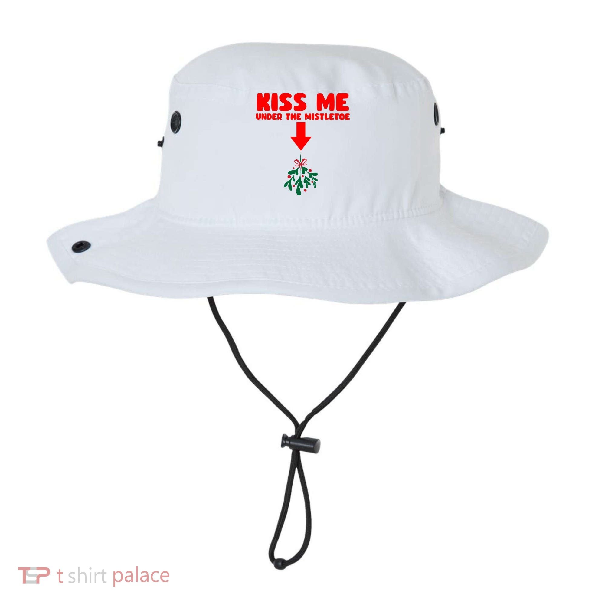 Under The Mistletoe Christmas Bucket Hat