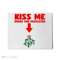 Under The Mistletoe Christmas Mousepad thumb 0