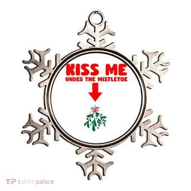 Under The Mistletoe Christmas Ornament