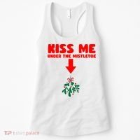 Under The Mistletoe Christmas Women's Tank Top thumb 0