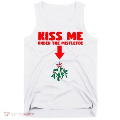 Under The Mistletoe Christmas Tank Top