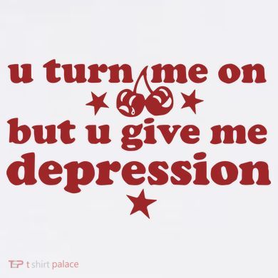 U Turn Me On But U Give Me Depression Ladies Essential Flowy Tank