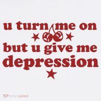 U Turn Me On But U Give Me Depression Women's Tank Top thumb 5