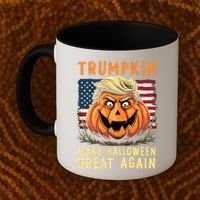 Usa Trumpkin Make Halloween Great Again Funny Trump Coffee Mug thumb 2