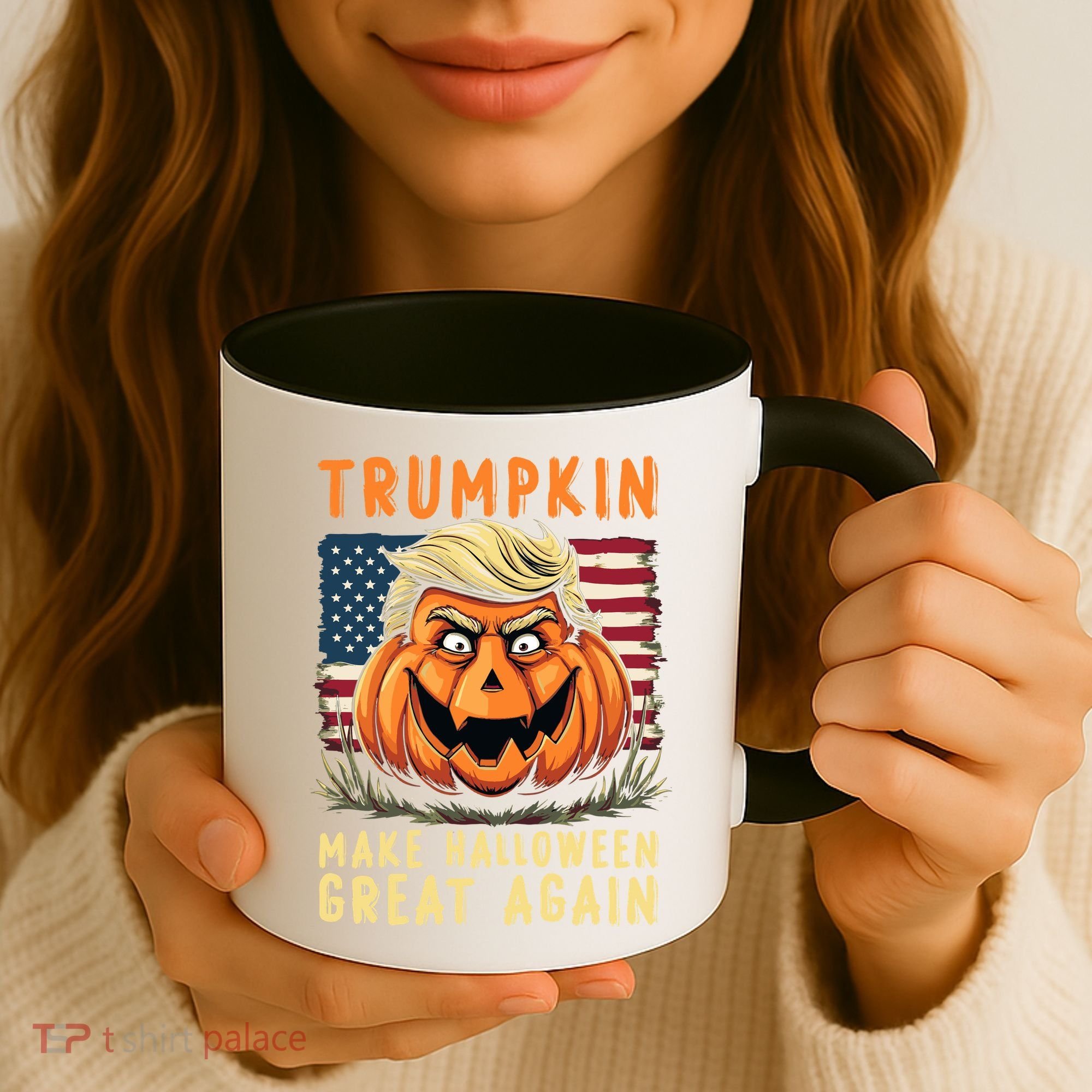 Usa Trumpkin Make Halloween Great Again Funny Trump Coffee Mug