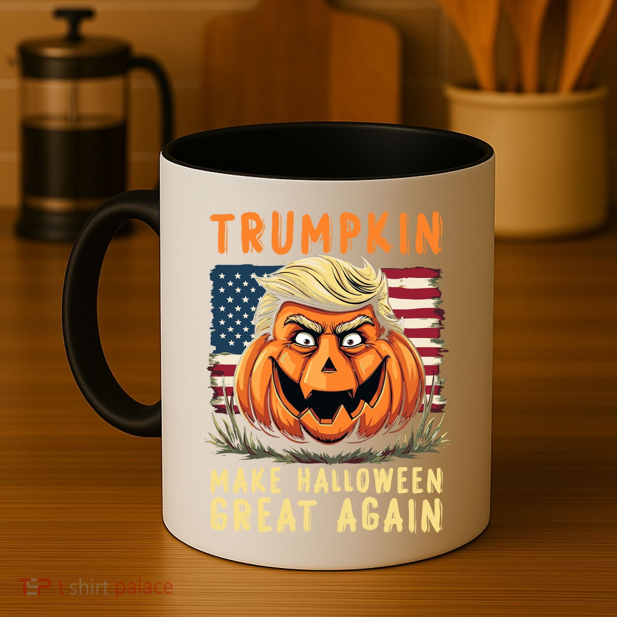 Usa Trumpkin Make Halloween Great Again Funny Trump Coffee Mug