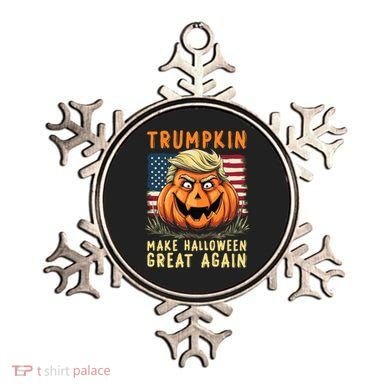 Usa Trumpkin Make Halloween Great Again Funny Trump Ornament