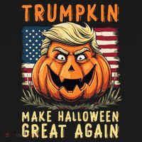 Usa Trumpkin Make Halloween Great Again Funny Trump Baby Bodysuit thumb 2